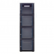 42U compartiment serverkast met glazen voordeur - 4x9U - 800x1000x2000mm (BxDxH)