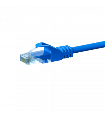 Cat5e netwerkkabel 10m blauw 100% koper - niet afgeschermd