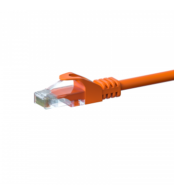 Cat5e netwerkkabel 5m oranje 100% koper - niet afgeschermd