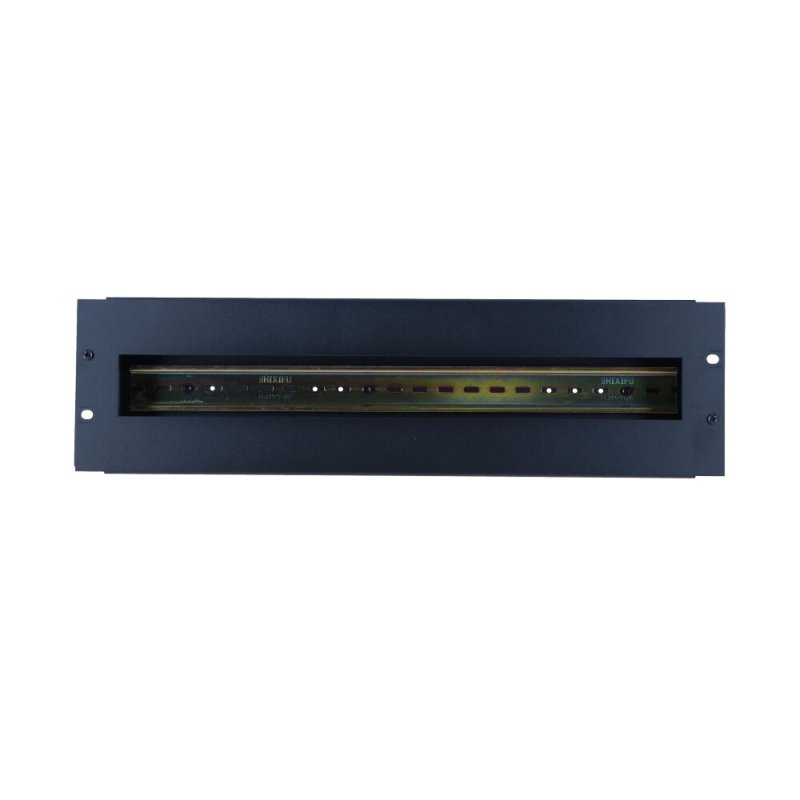 3U DIN rail switch box voor 19 inch racks